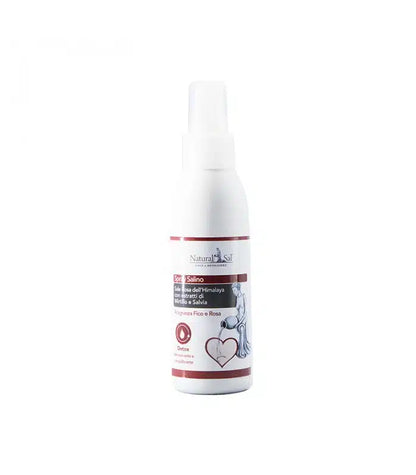 Spray Salino Sale Rosa Himalayano, con estratti di Mirtillo e Salvia, fragranza Fico e Rosa