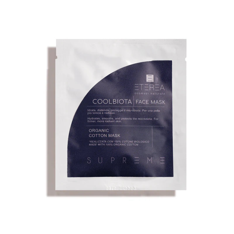Supreme Coolbiota face mask – Maschera viso idratante e lenitiva