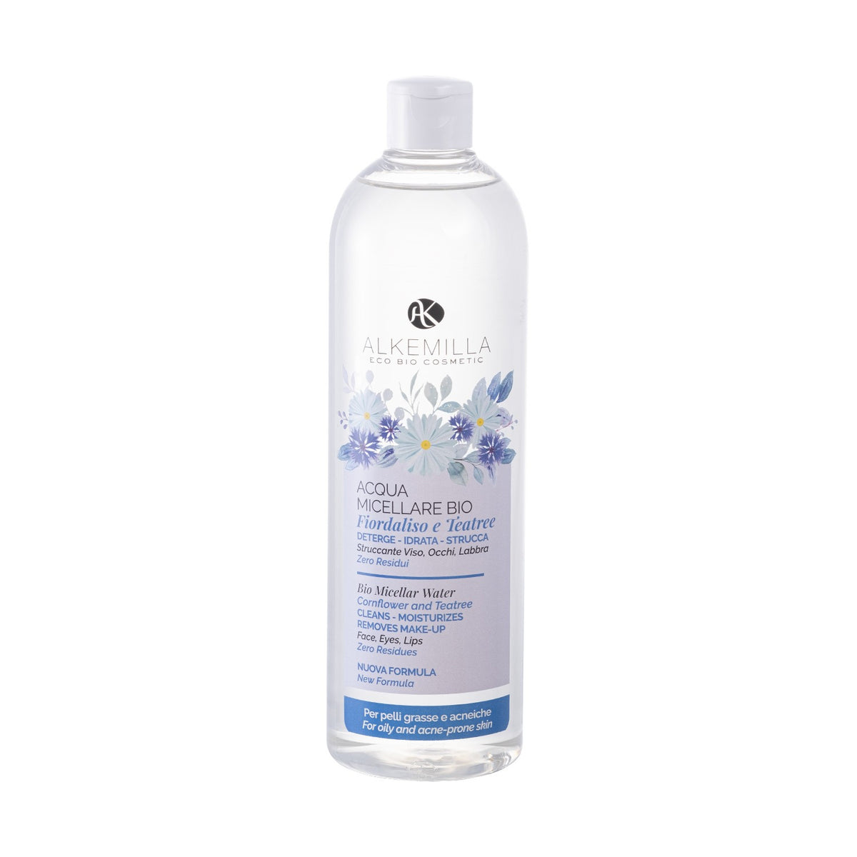 Acqua Micellare Fiordaliso e Tea Tree
