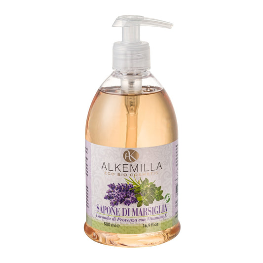 Sapone di Marsiglia Liquido Lavanda di Provenza con Vitamina E