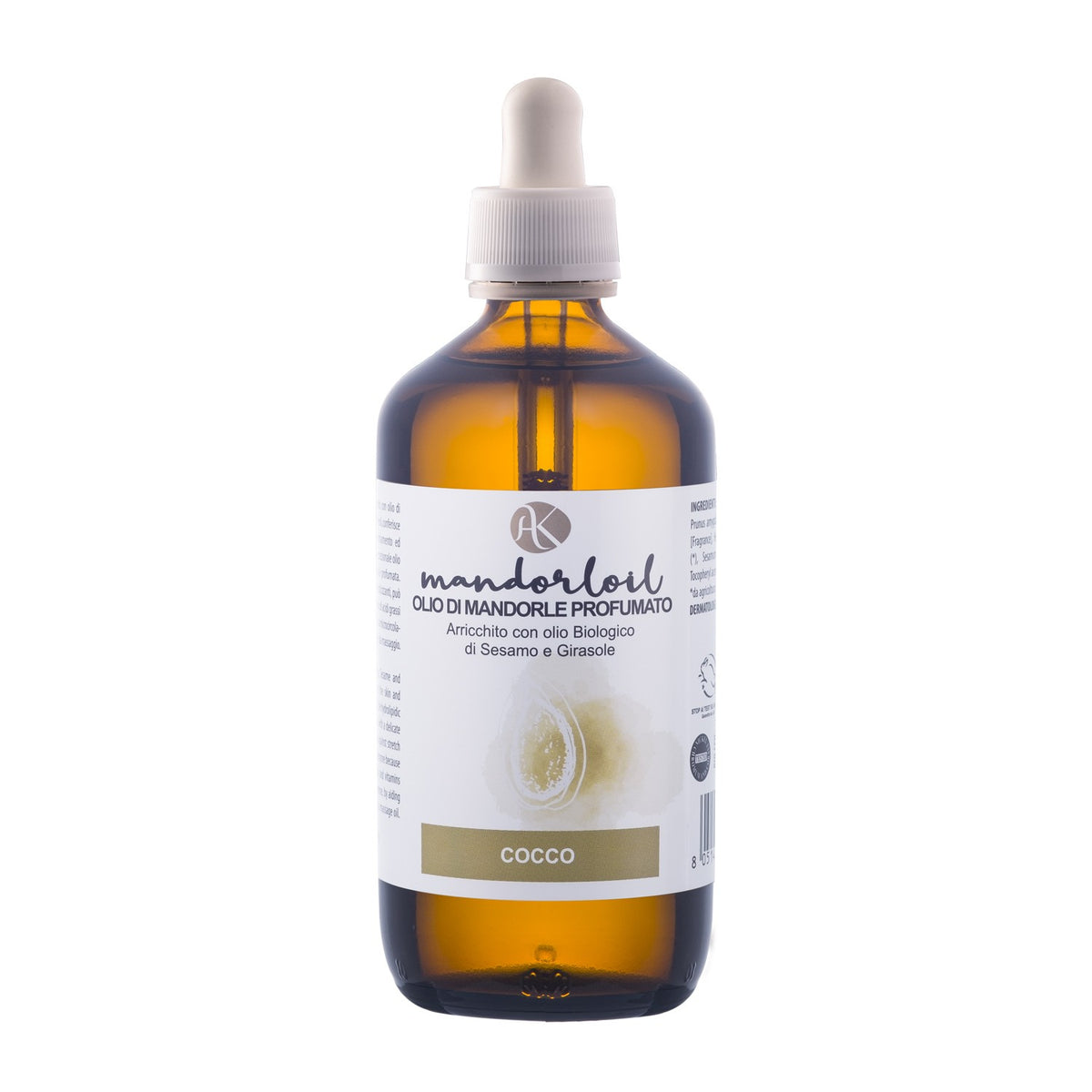 Mandorloil Olio di Mandorle Profumato Corpo Cocco