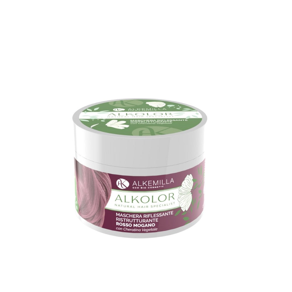 Maschera Capelli Riflessante Rosso Mogano