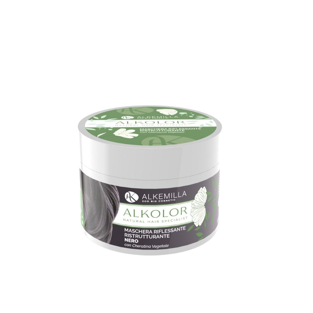 Maschera Capelli Riflessante Nero