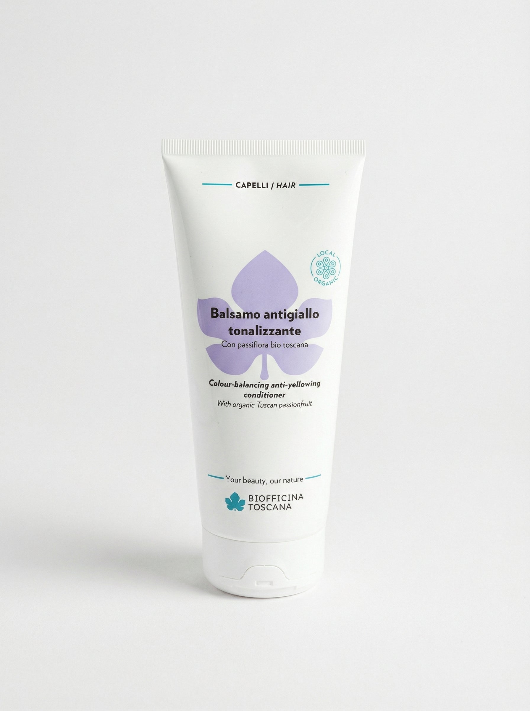 Balsamo antigiallo tonalizzante by Biofficina Toscana — product photo on white background