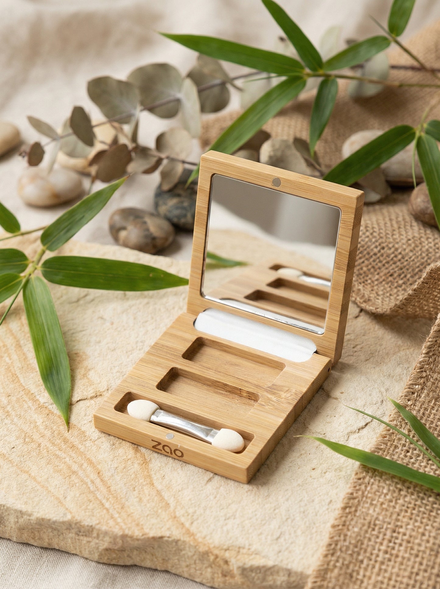 Bambù box duo (vuota) by Zao Makeup — hero product photo
