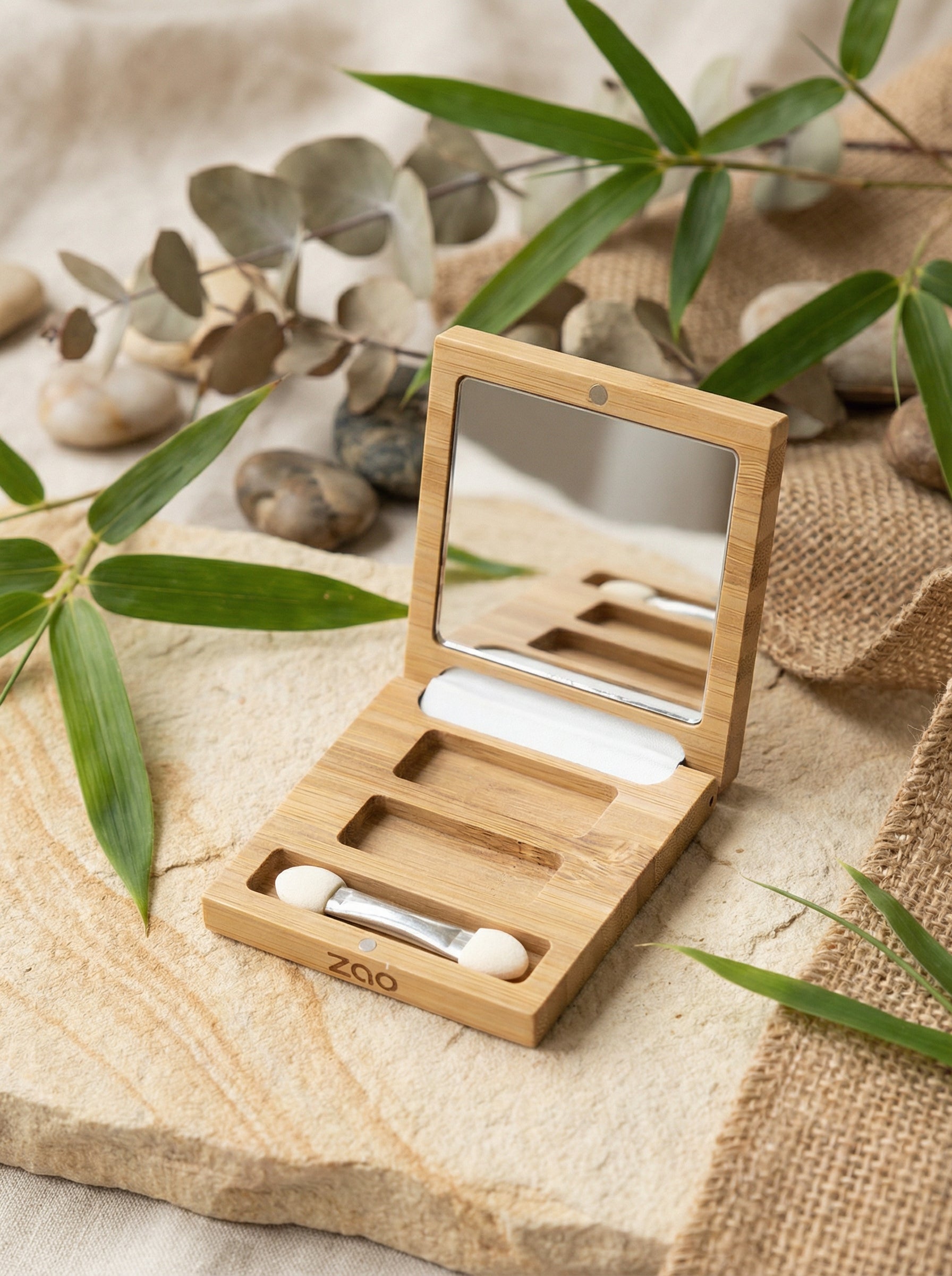 Bambù box duo (vuota) by Zao Makeup — hero product photo