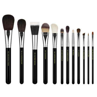 Set Pennelli Completo Maestro 12 Pezzi con Custodia Arrotolabile