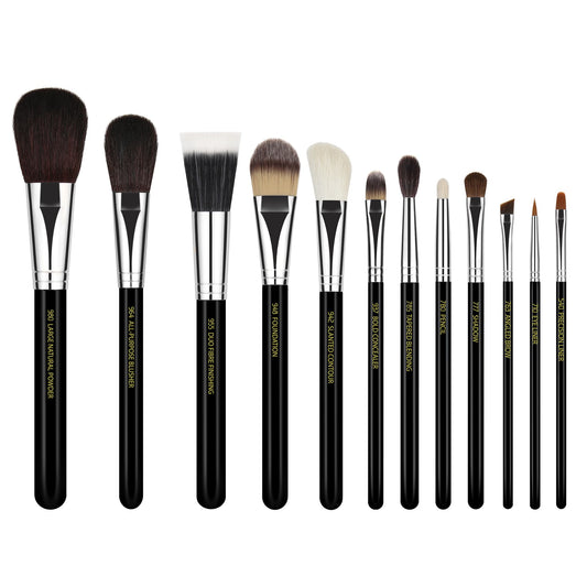 Set Pennelli Completo Maestro 12 Pezzi con Custodia Arrotolabile
