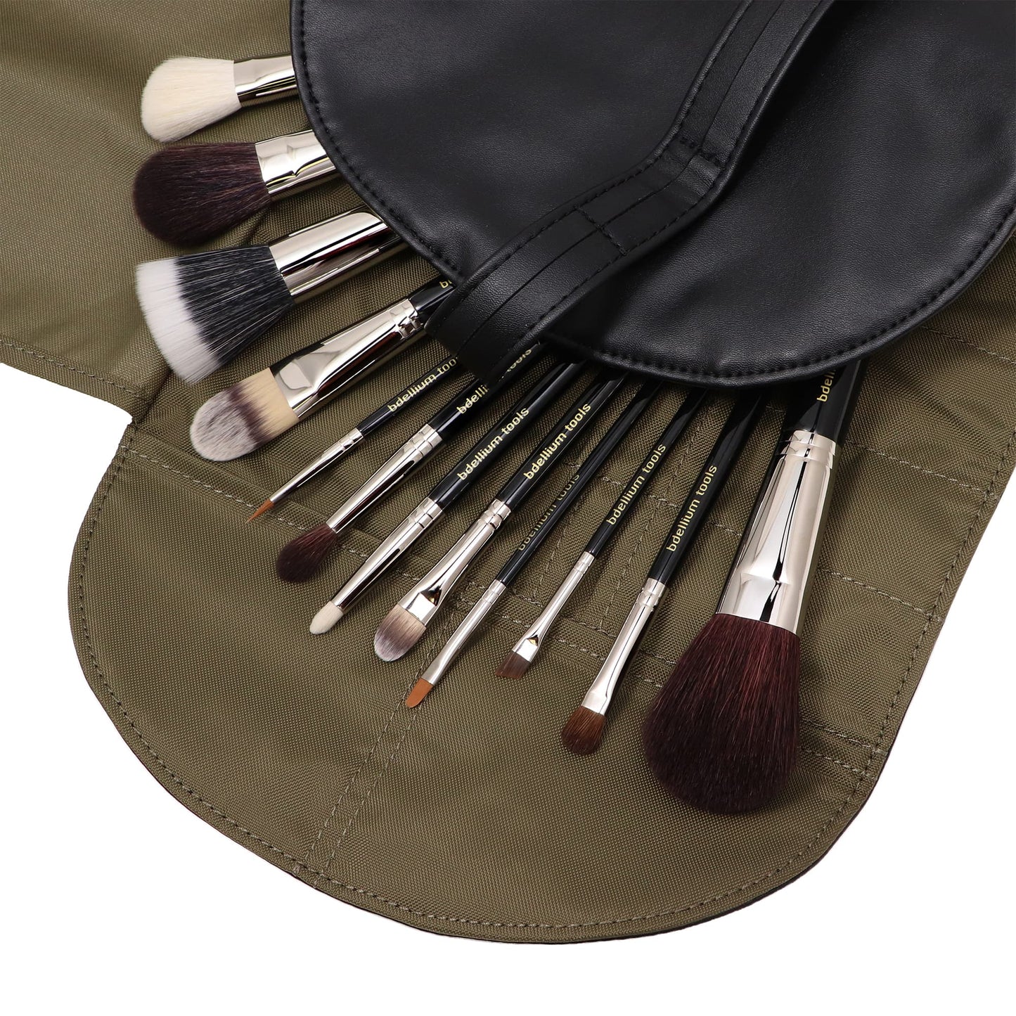 Set Pennelli Completo Maestro 12 Pezzi con Custodia Arrotolabile