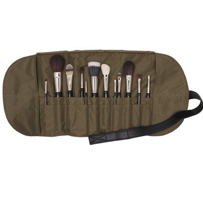 Set Pennelli Completo Maestro 12 Pezzi con Custodia Arrotolabile