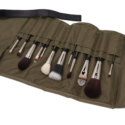 Set Pennelli Completo Maestro 12 Pezzi con Custodia Arrotolabile