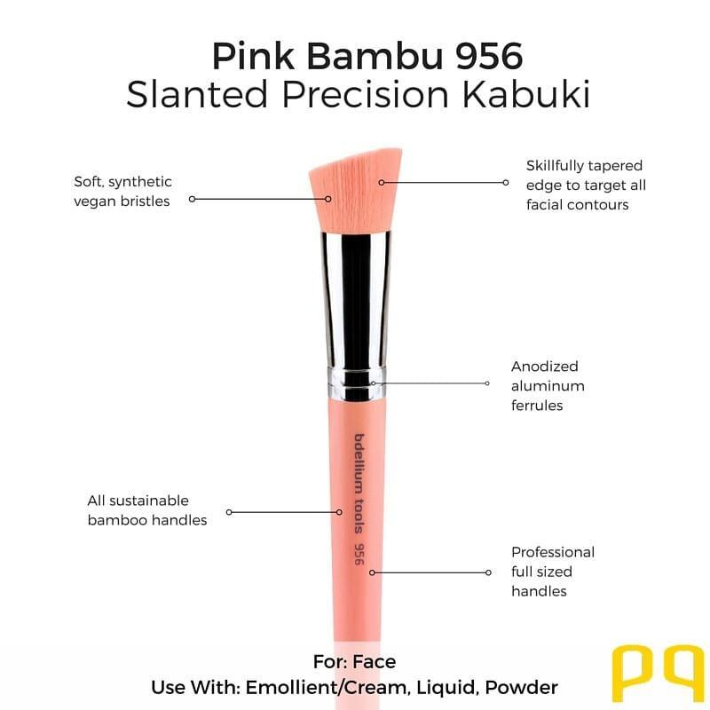 Pink Bambu 956 Slanted Precision Kabuki