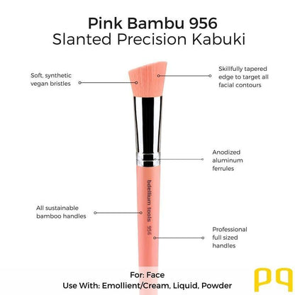 Pink Bambu 956 Slanted Precision Kabuki