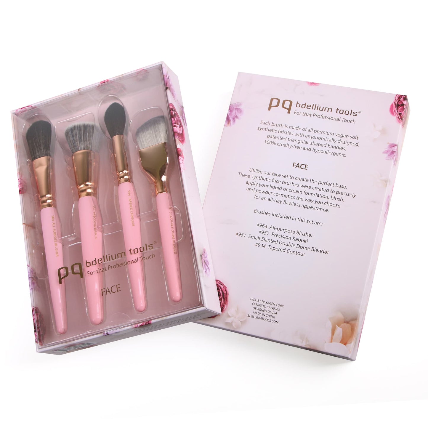 Pink Golden Triangle Set Viso