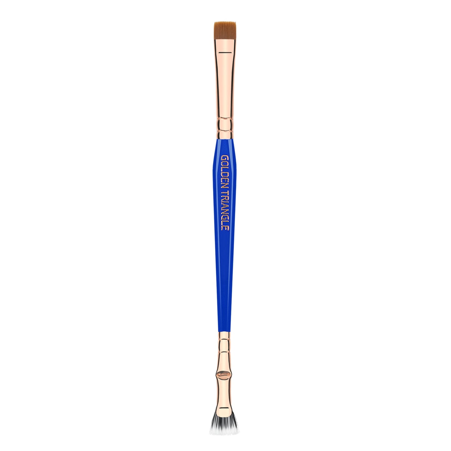 Golden Triangle 727 Double-Ended Bent Lash Fan / Flat Definer