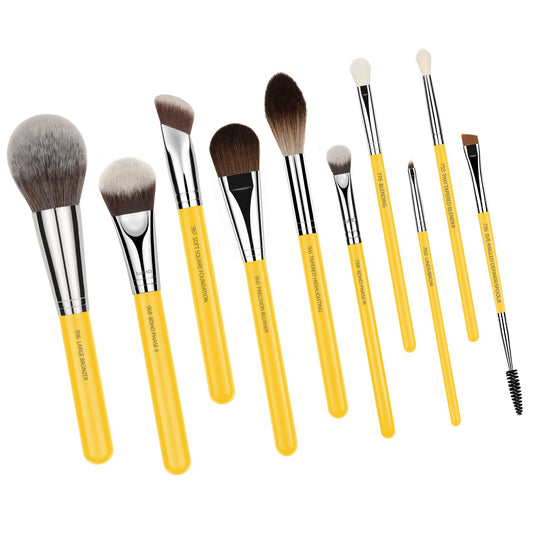 Studio pro collection 10pc. brush set with roll-up pouch