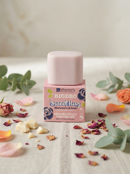 Deodorante Biodeo Sweet Hug Murumuru e Rosa by La Saponaria — hero product photo