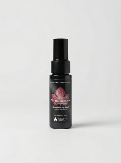 05 Glycolic shine olio secco lucidante per Capelli Luminosi by Biofficina Toscana — product photo on white background