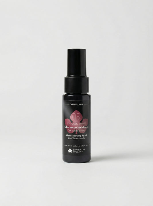 05 Glycolic shine olio secco lucidante per Capelli Luminosi by Biofficina Toscana — product photo on white background