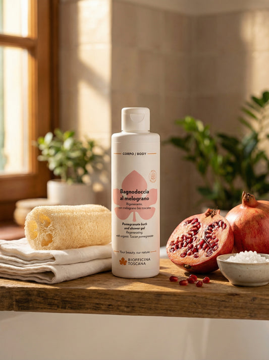 Bagnodoccia al melograno - Energizzante e Rinvigorente by Biofficina Toscana — hero product photo