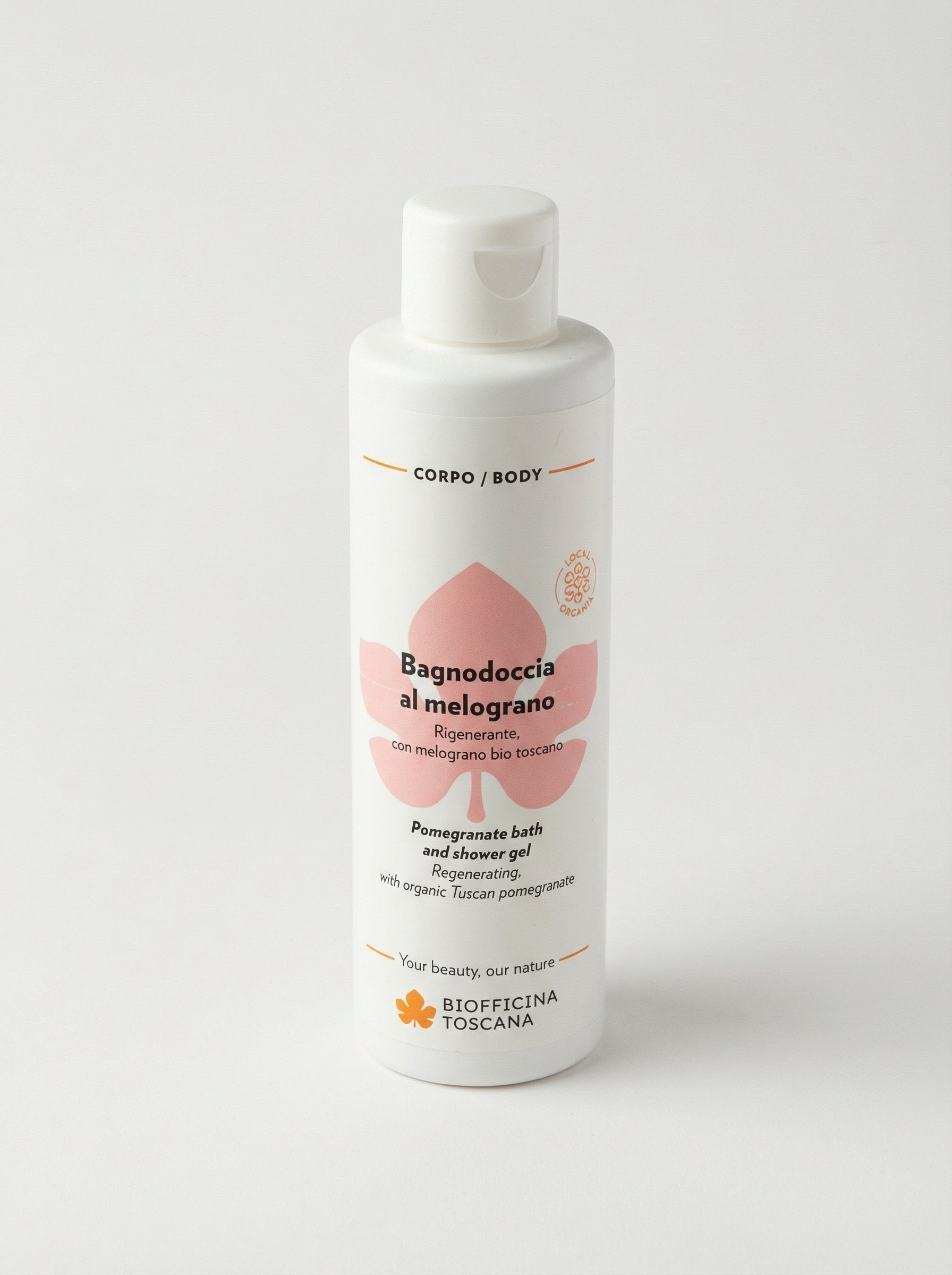 Bagnodoccia al melograno - Energizzante e Rinvigorente by Biofficina Toscana — product photo on white background