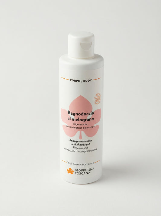 Bagnodoccia al melograno - Energizzante e Rinvigorente by Biofficina Toscana — product photo on white background