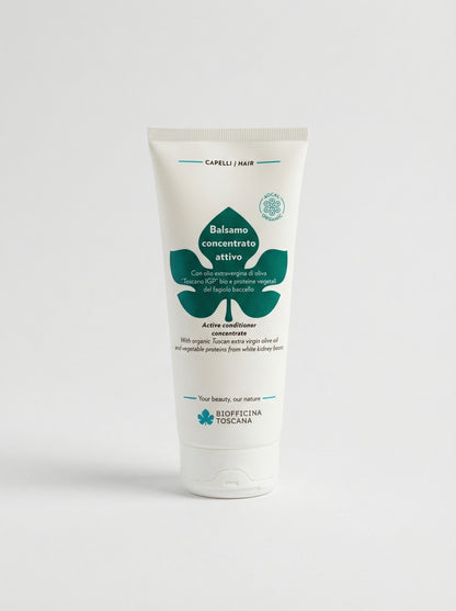 Balsamo Concentrato Attivo - Trattamento Intensivo Capelli Danneggiati by Biofficina Toscana — product photo on white background