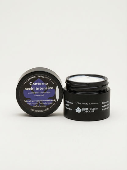 Contorno Occhi Intensivo Notte - Trattamento Idratante Notturno by Biofficina Toscana — product photo on white background