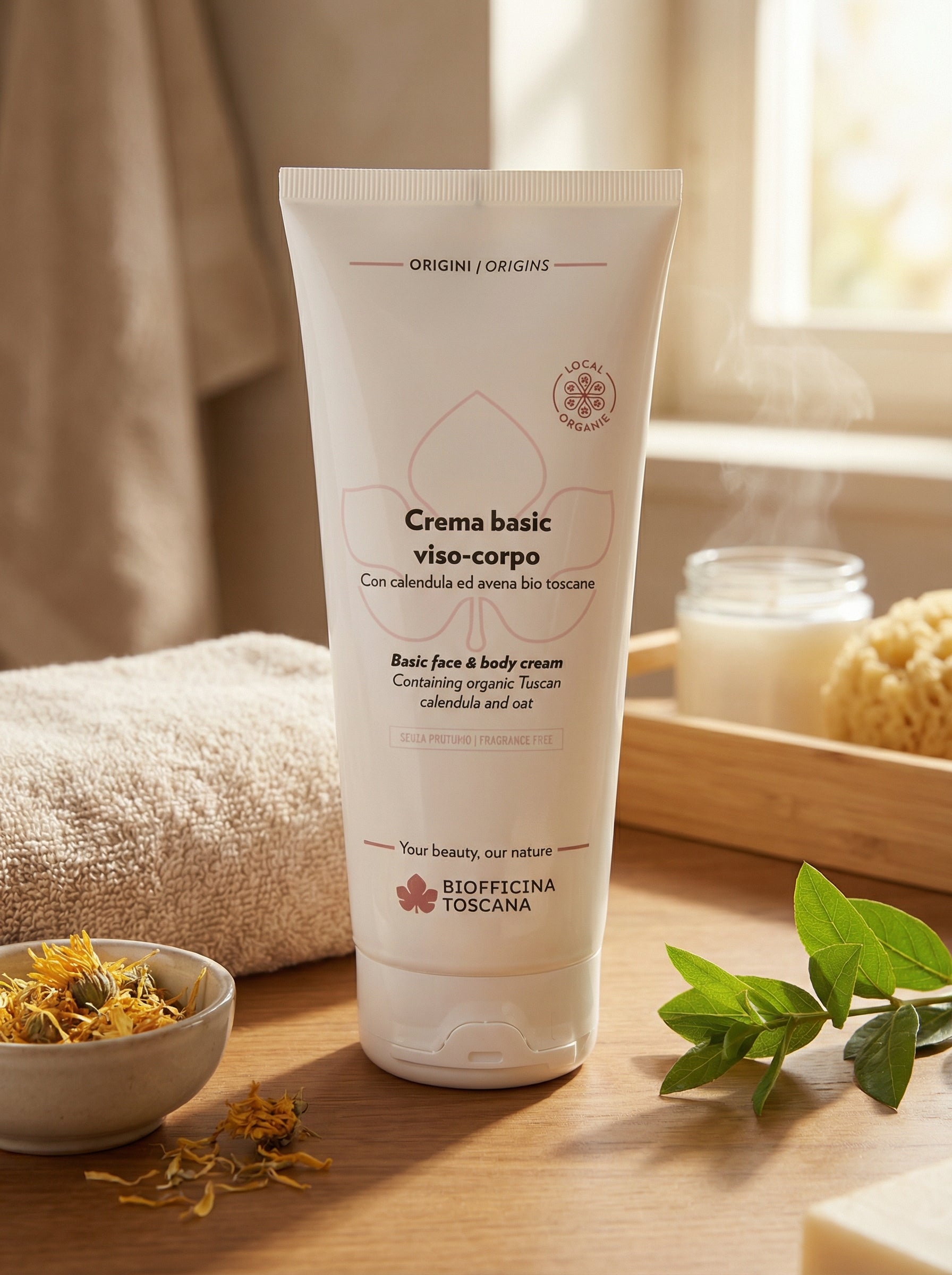 Crema basic viso-corpo Idratante Lenitiva by Biofficina Toscana — hero product photo