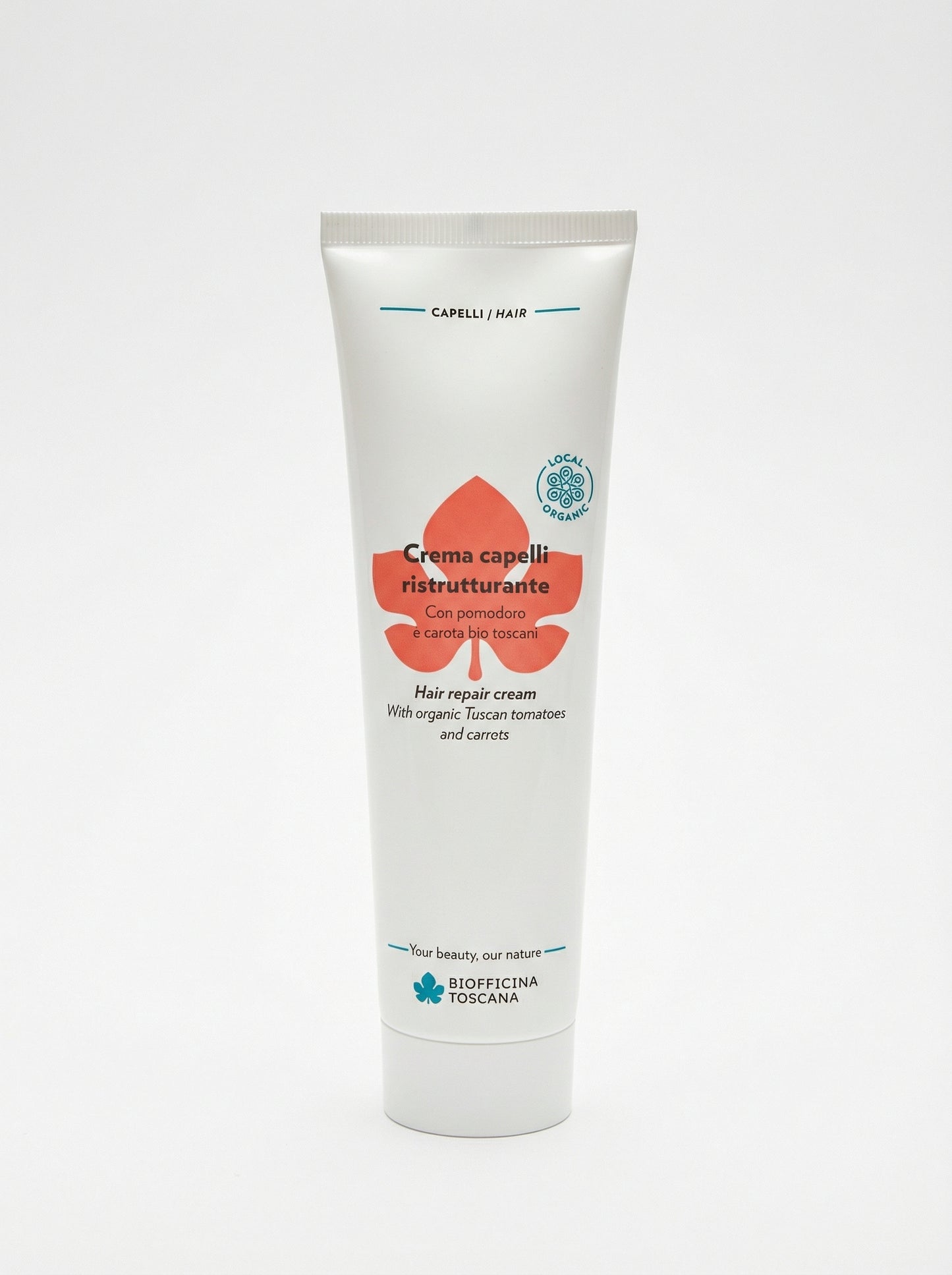 Crema capelli ristrutturante Idratante Protettiva by Biofficina Toscana — product photo on white background