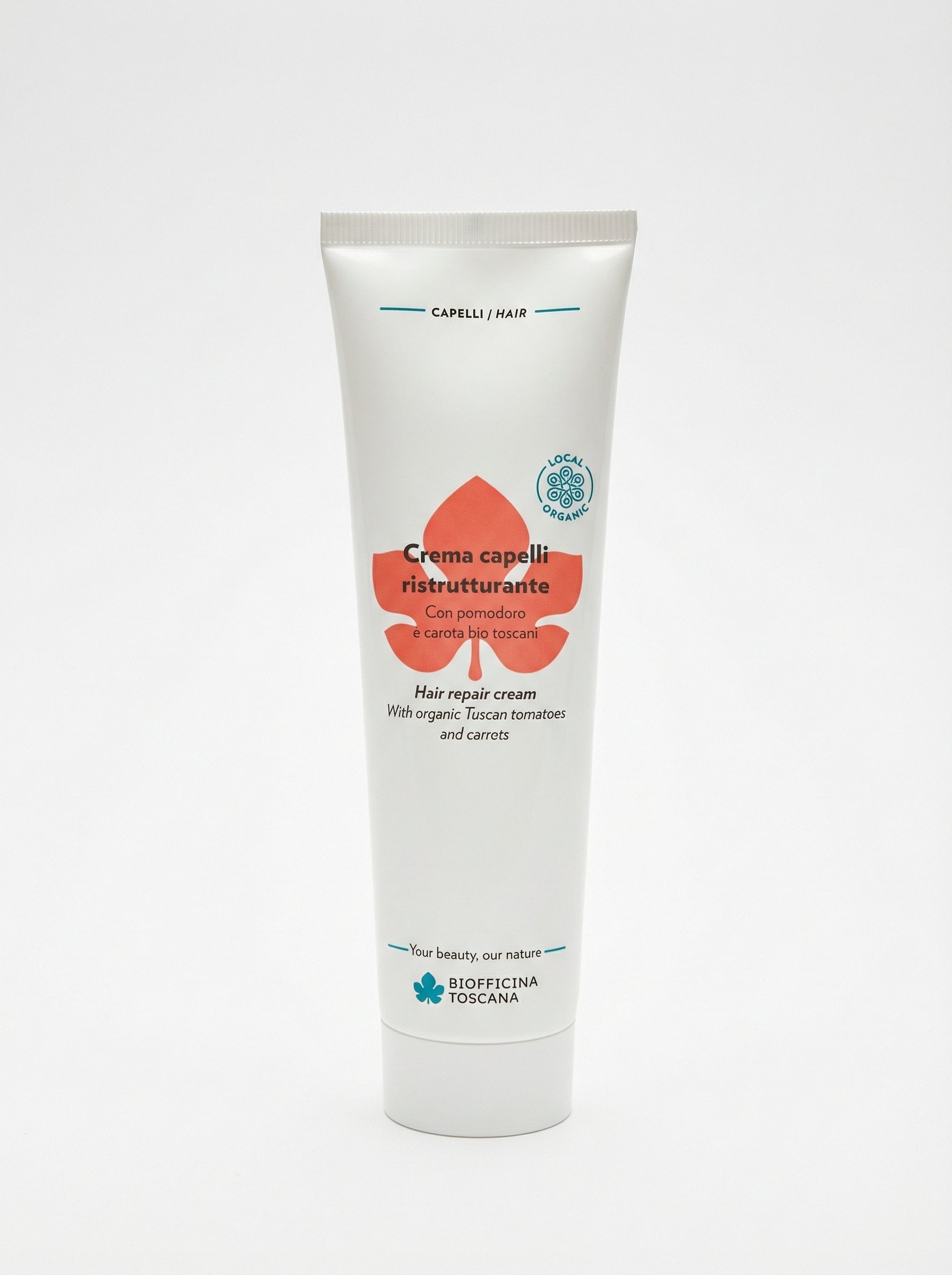 Crema capelli ristrutturante Idratante Protettiva by Biofficina Toscana — product photo on white background