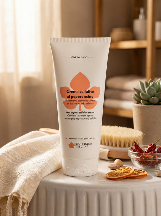 Crema cellulite al peperoncino - Trattamento Tonificante Drenante by Biofficina Toscana — hero product photo