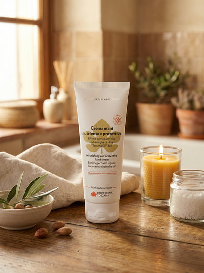 Crema mani nutriente e protettiva - Effetto Barriera Bio by Biofficina Toscana — hero product photo