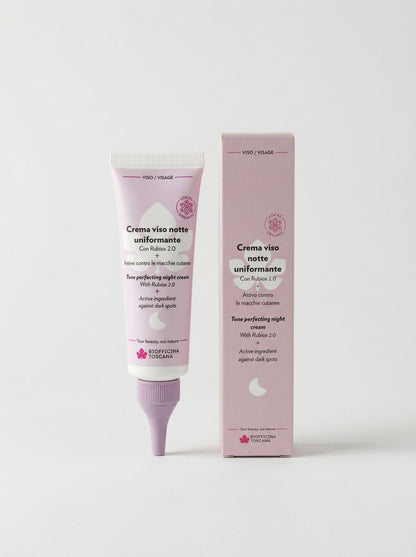 Crema Viso Notte Uniformante - Anti-Macchia Illuminante by Biofficina Toscana — product photo on white background