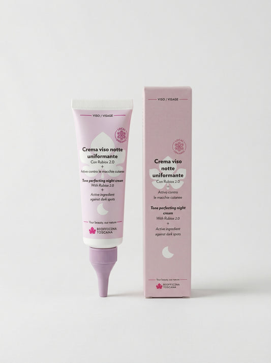 Crema Viso Notte Uniformante - Anti-Macchia Illuminante by Biofficina Toscana — product photo on white background