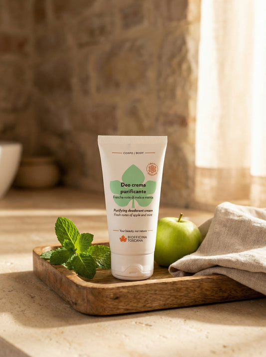 Deo Crema Purificante Deodorante - Freschezza Naturale Lunga Durata by Biofficina Toscana — hero product photo