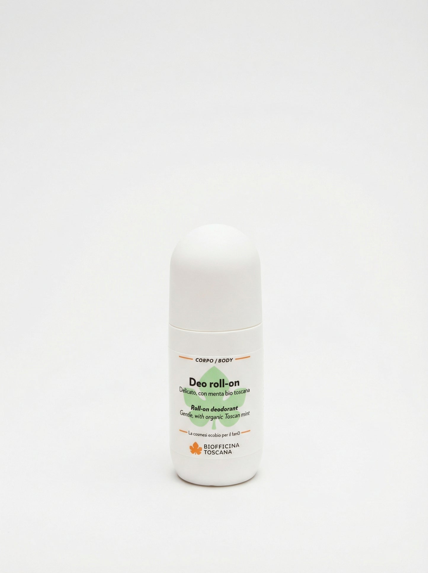 Deo roll-on Deodorante Delicato Menta Bio Toscana by Biofficina Toscana — product photo on white background