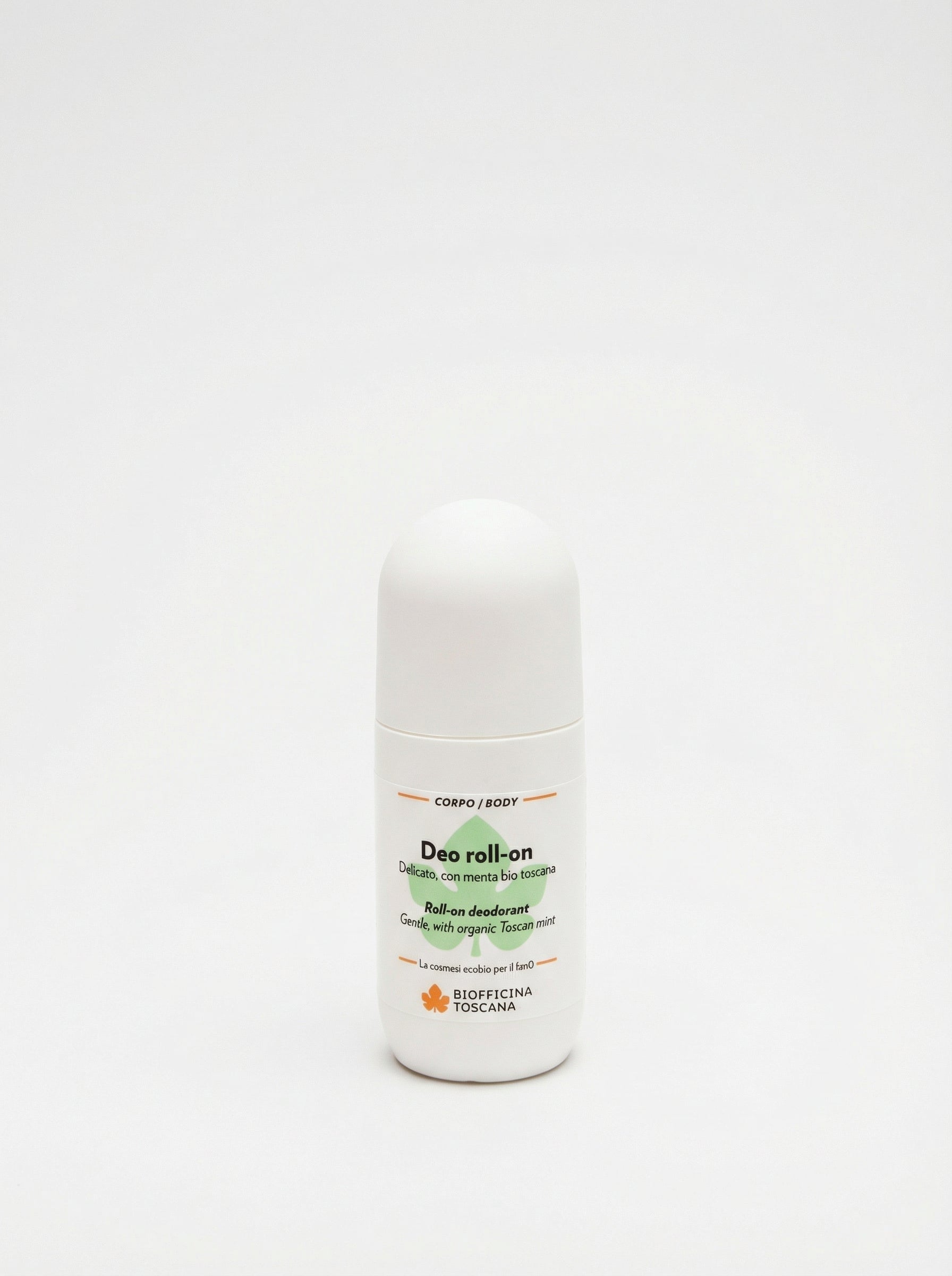 Deo roll-on Deodorante Delicato Menta Bio Toscana by Biofficina Toscana — product photo on white background