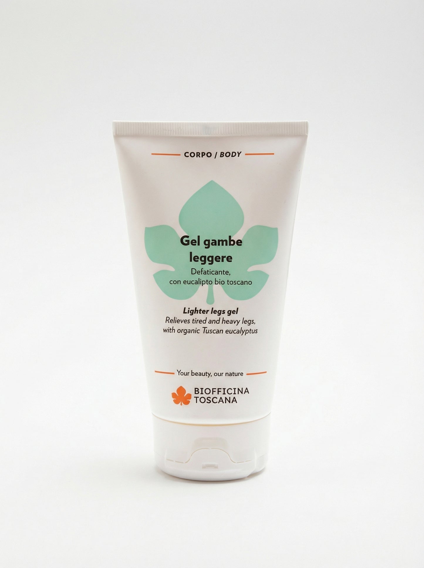 Gel gambe leggere - Defaticante e Idratante by Biofficina Toscana — product photo on white background