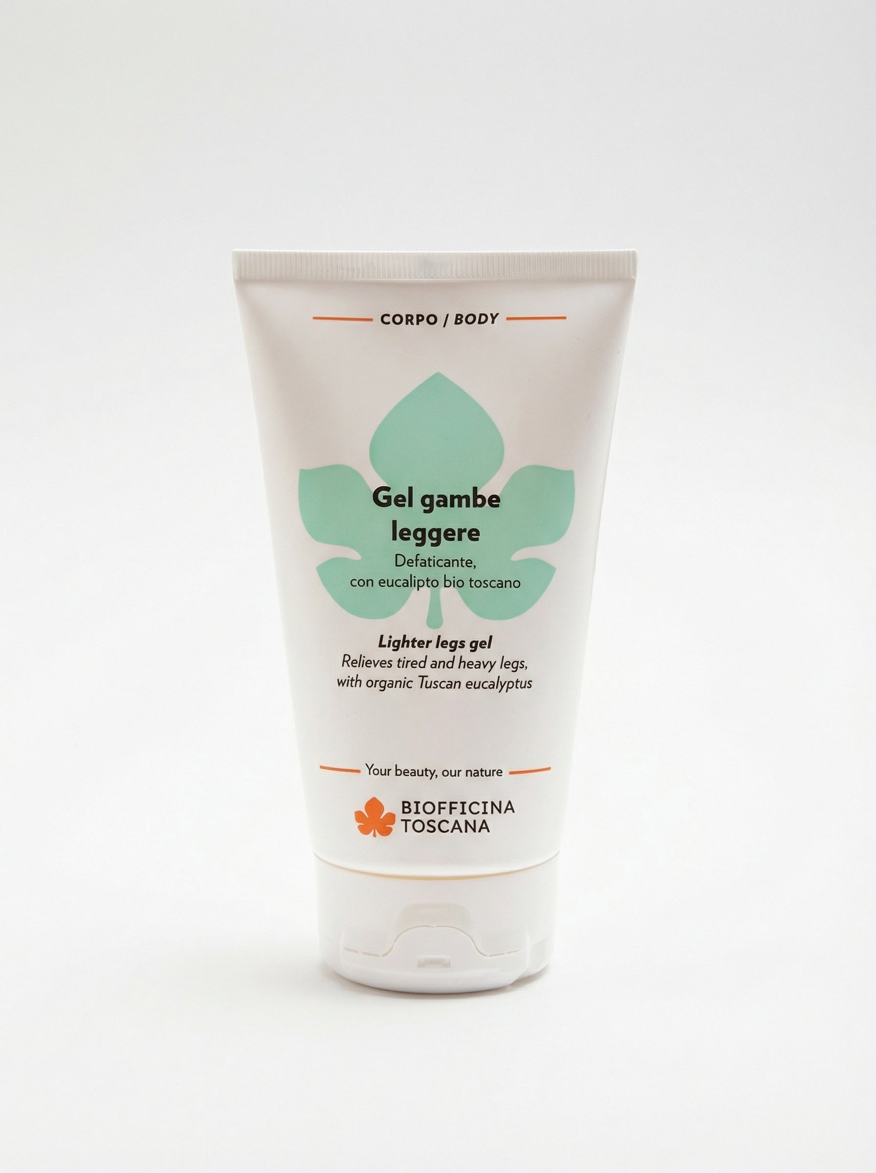 Gel gambe leggere - Defaticante e Idratante by Biofficina Toscana — product photo on white background