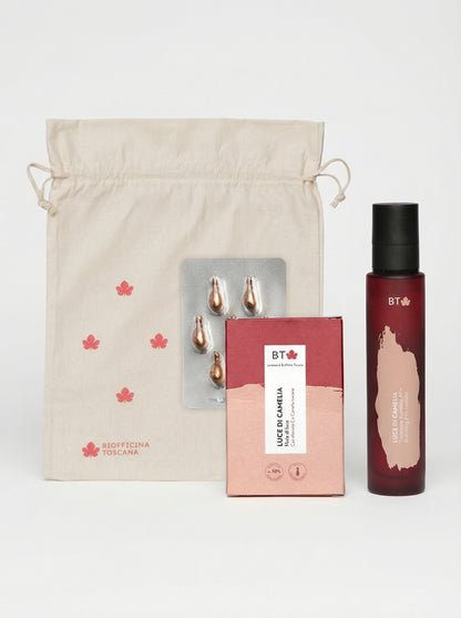 Gemma di Camelia – Mix di attivi e Vitamina C Kit Illuminante Uniformante by Biofficina Toscana — product photo on white background
