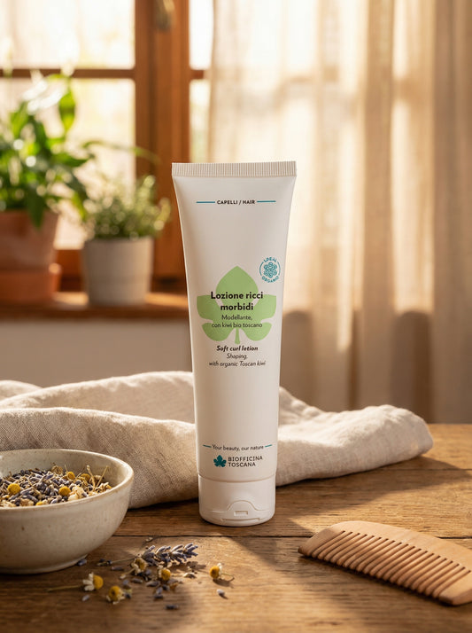 Lozione Ricci Morbidi - Modellante e Nutriente by Biofficina Toscana — hero product photo