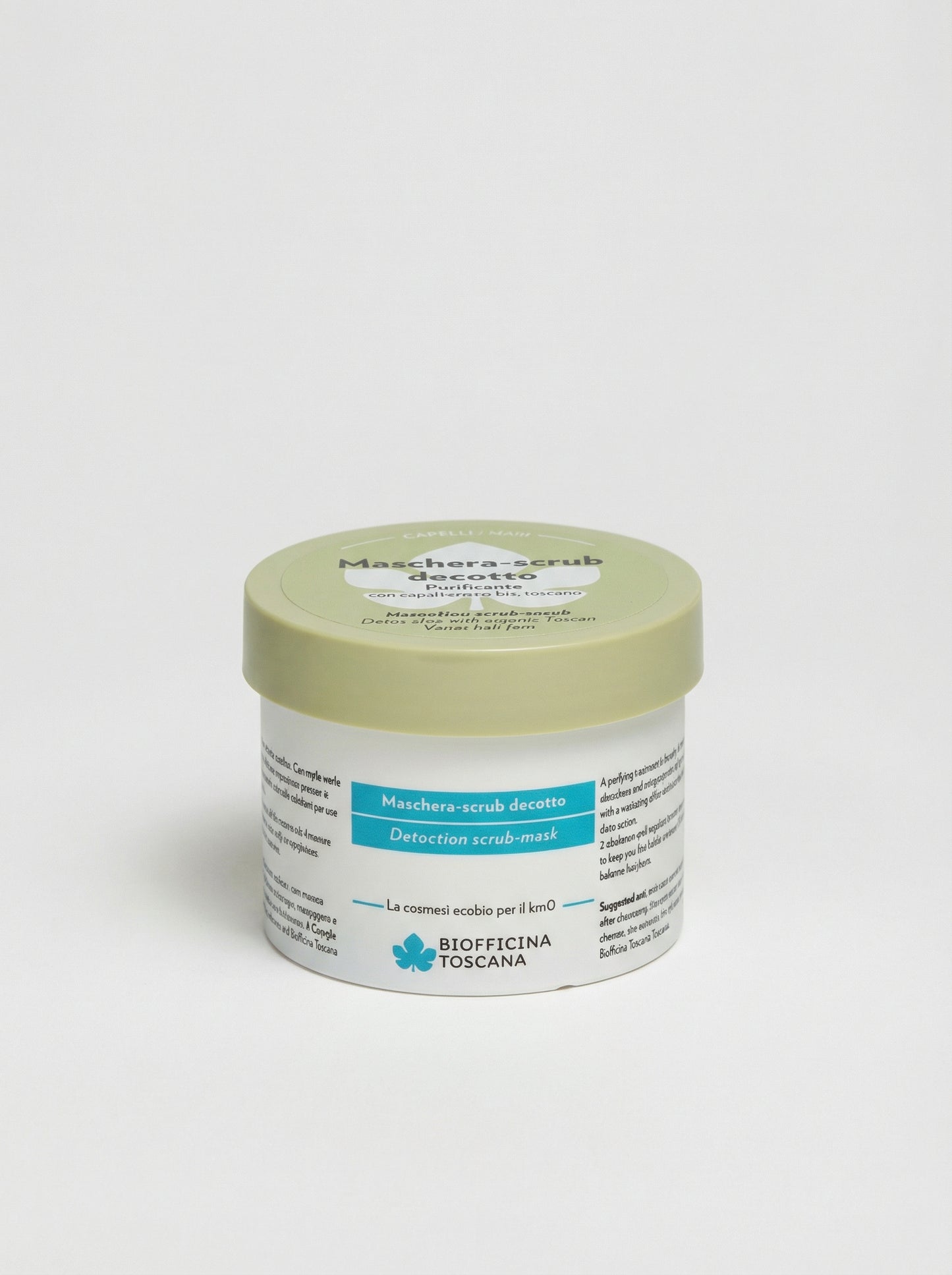 Maschera-scrub decotto - Purificante Detossinante Capelli by Biofficina Toscana — product photo on white background