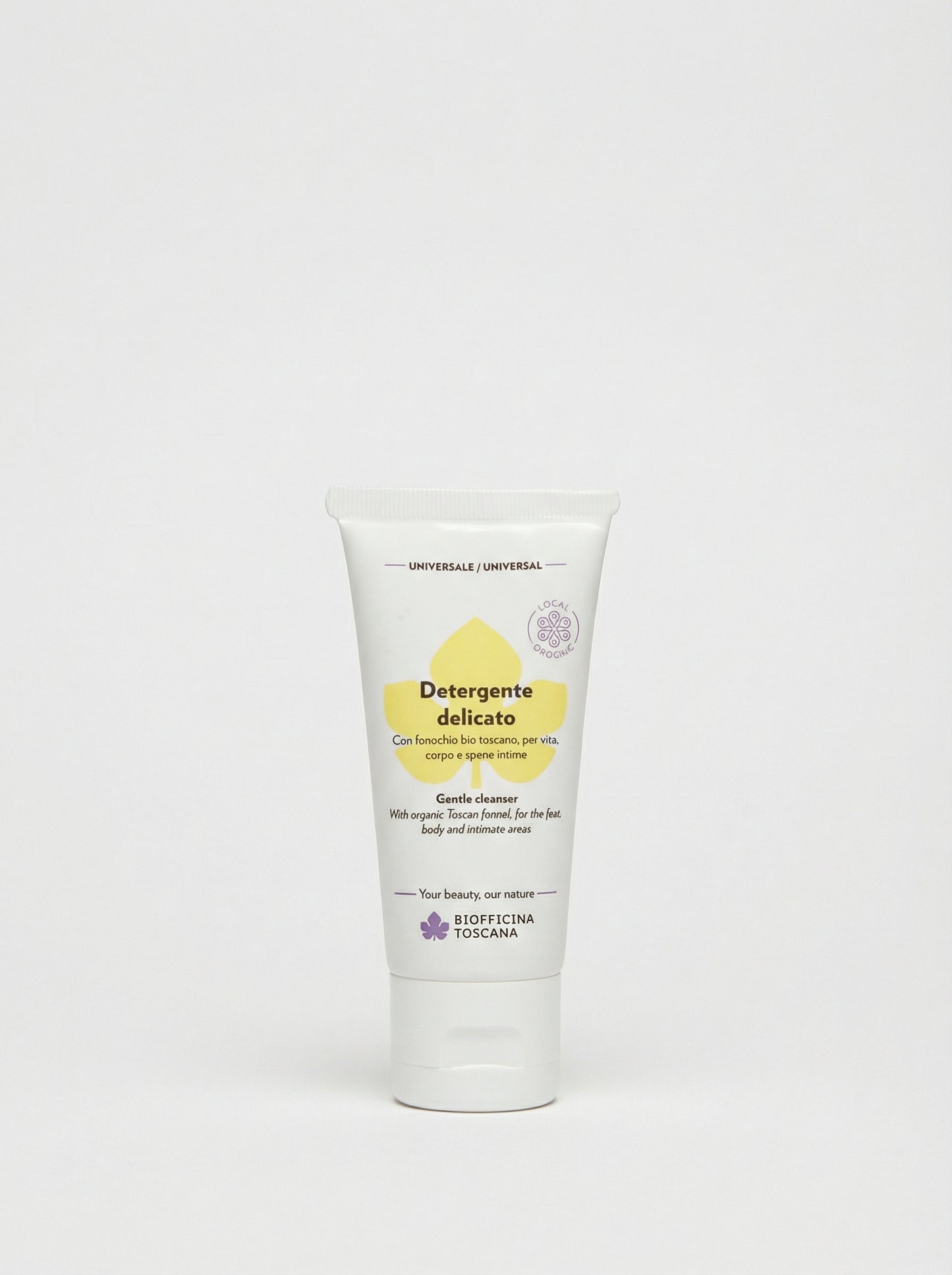 Minitaglia Detergente Delicato - Viso, Corpo e Intimo pH 5 by Biofficina Toscana — product photo on white background