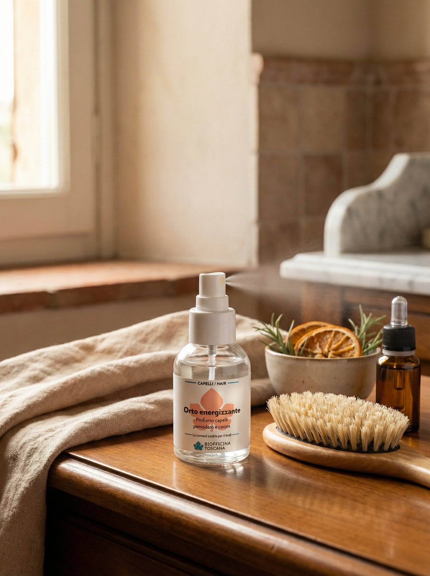 Orto energizzante - Profumo Capelli Energizzante e Fruttato by Biofficina Toscana — hero product photo