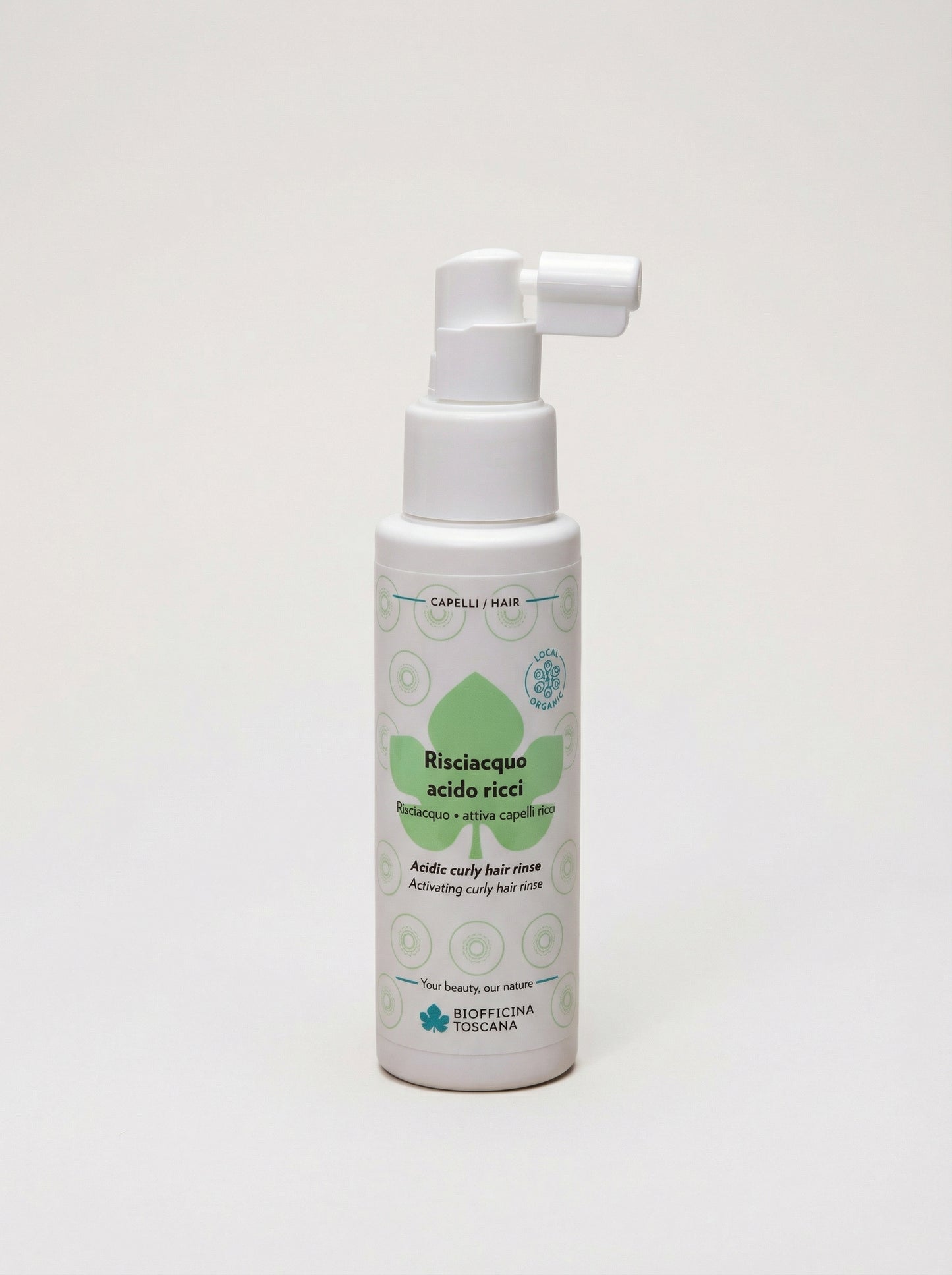 Risciacquo Acido Ricci - Trattamento Capelli Mossi e Ricci Anti-Crespo by Biofficina Toscana — product photo on white background