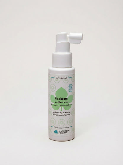 Risciacquo Acido Ricci - Trattamento Capelli Mossi e Ricci Anti-Crespo by Biofficina Toscana — product photo on white background