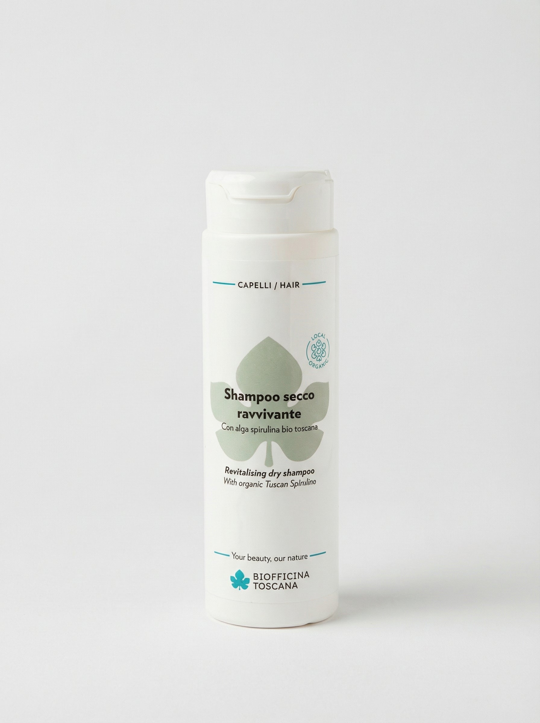 Shampoo secco ravvivante - Per Capelli Freschi e Voluminosi by Biofficina Toscana — product photo on white background