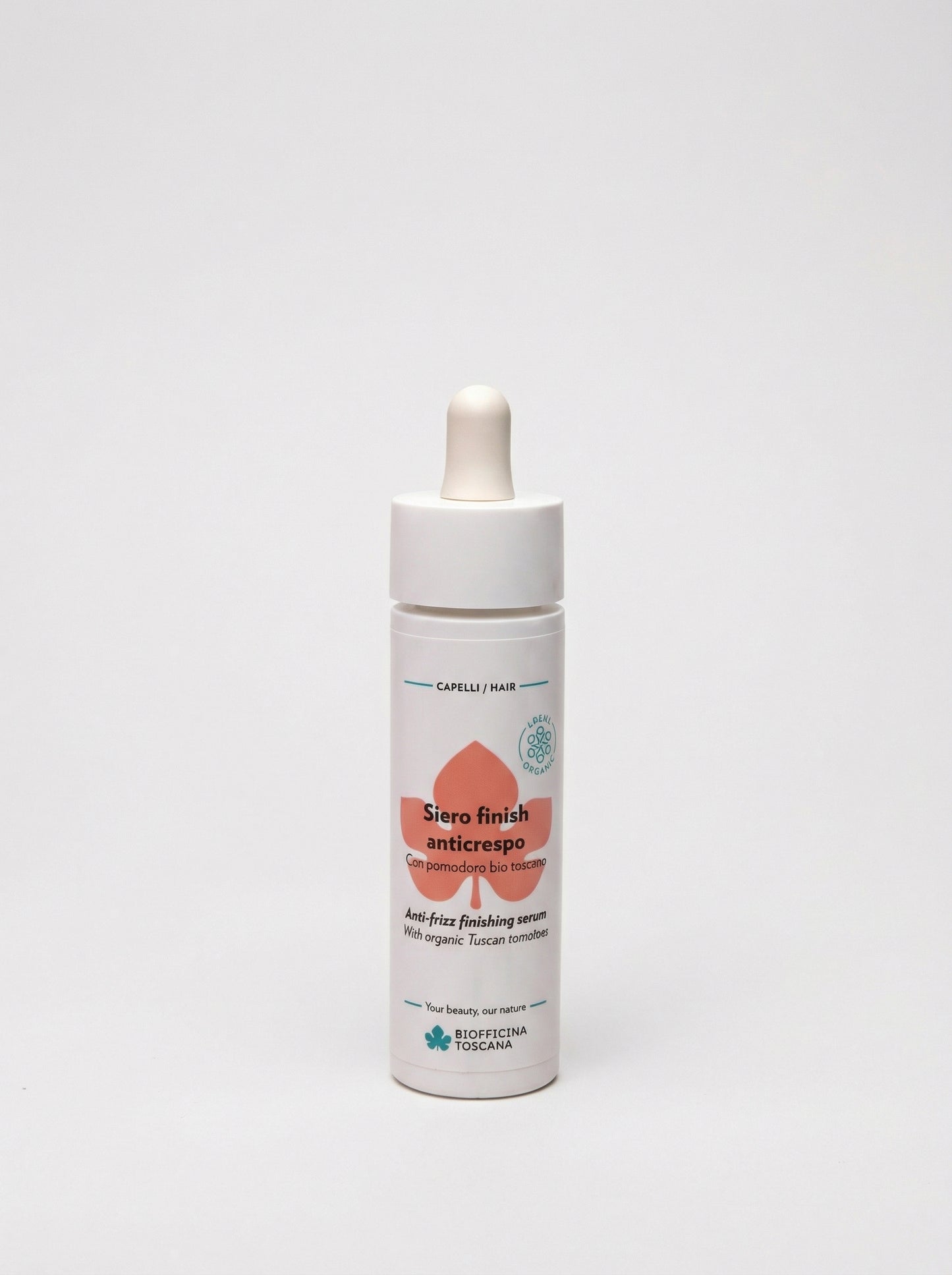Siero finish anticrespo per capelli lucidi e setosi by Biofficina Toscana — product photo on white background