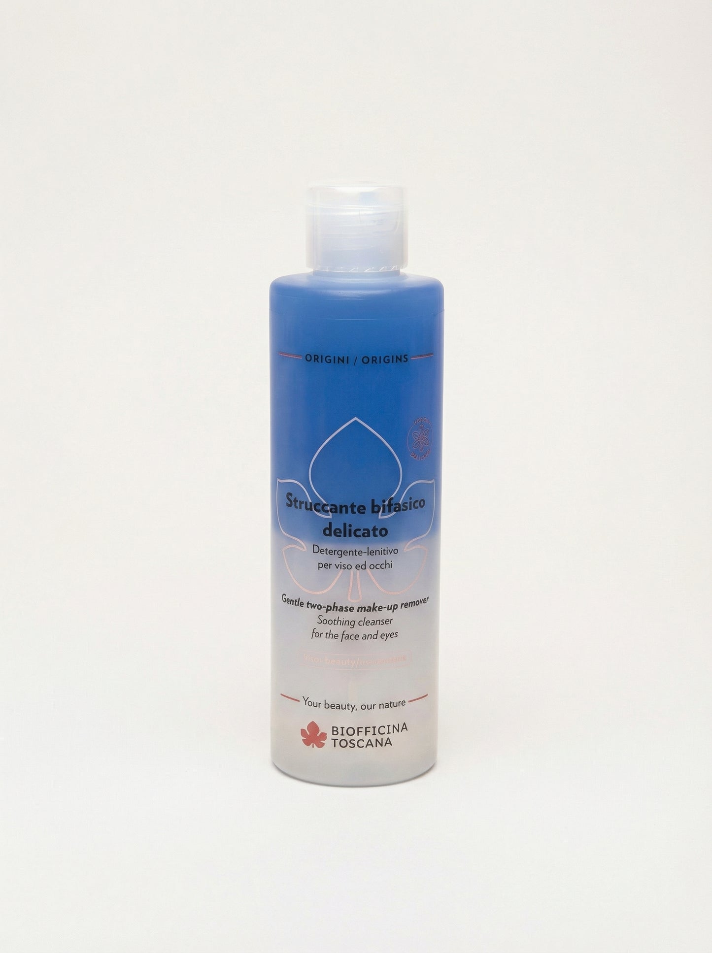 Struccante Bifasico Delicato Viso e Occhi Pelli Sensibili by Biofficina Toscana — product photo on white background
